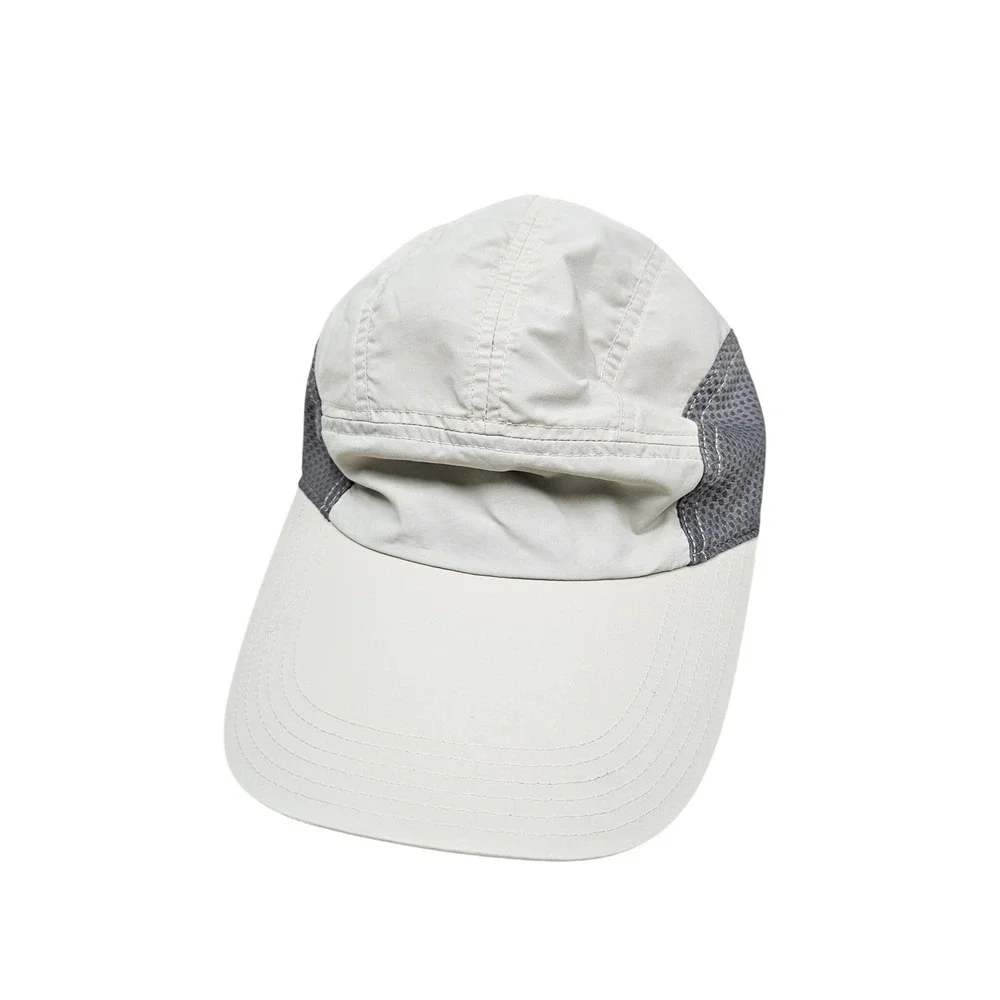 Sunday Afternoons Running Hat Unisex OS Cream Grey 5-Panel Mesh Trail Hiking Cap
